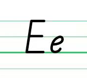 Letter e