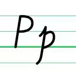 Letter p